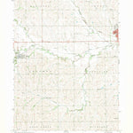 United States Geological Survey Wahoo West, NE (1969, 24000-Scale) digital map