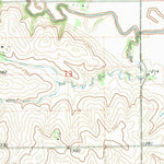 United States Geological Survey Wahoo West, NE (1969, 24000-Scale) digital map