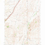United States Geological Survey Wahsatch, UT-WY (1968, 24000-Scale) digital map