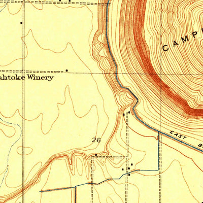 United States Geological Survey Wahtoke, CA (1923, 31680-Scale) digital map