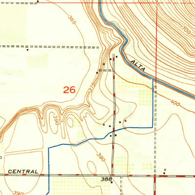 United States Geological Survey Wahtoke, CA (1950, 24000-Scale) digital map