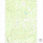 United States Geological Survey Wahtum Lake, OR (1979, 24000-Scale) digital map