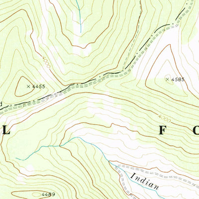 United States Geological Survey Wahtum Lake, OR (1979, 24000-Scale) digital map