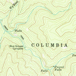 United States Geological Survey Wahtum Lake, OR (1979, 24000-Scale) digital map