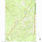 United States Geological Survey Wahtum Lake, OR (1994, 24000-Scale) digital map