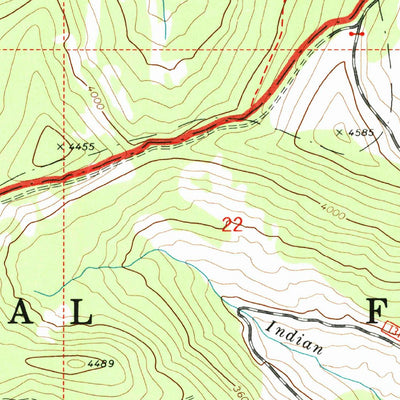 United States Geological Survey Wahtum Lake, OR (1994, 24000-Scale) digital map