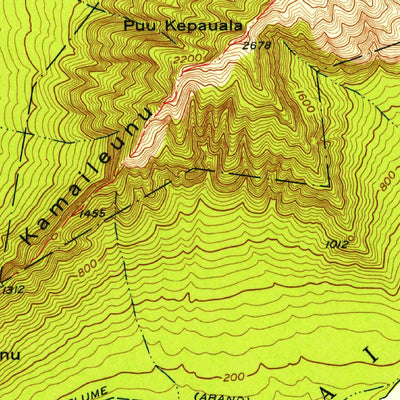 United States Geological Survey Waianae, HI (1954, 24000-Scale) digital map