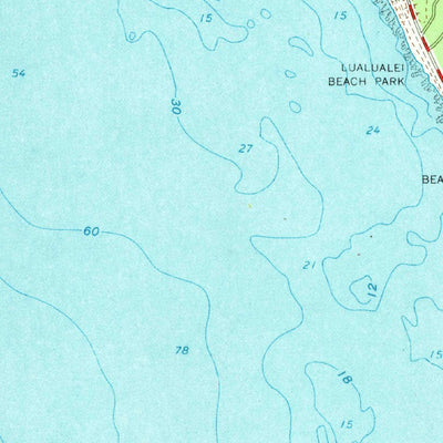 United States Geological Survey Waianae, HI (1963, 24000-Scale) digital map