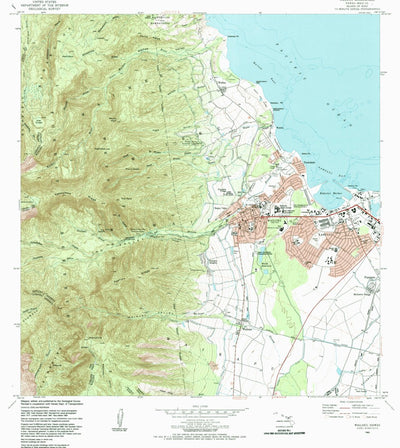 United States Geological Survey Wailuku, HI (1983, 24000-Scale) digital map