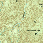 United States Geological Survey Wailuku, HI (1983, 24000-Scale) digital map