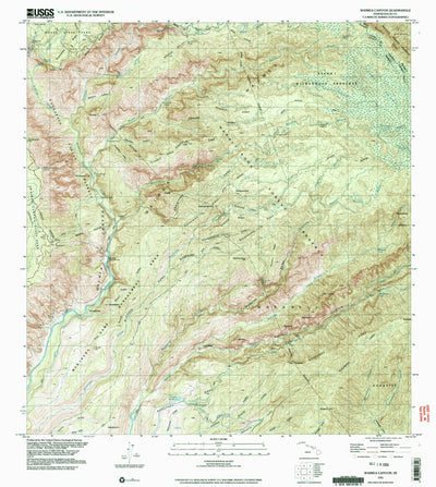 United States Geological Survey Waimea Canyon, HI (1991, 24000-Scale) digital map