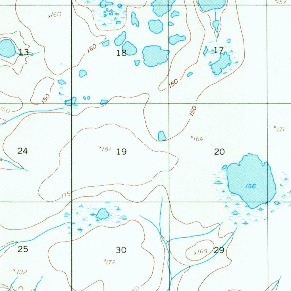 Wainwright A-4, AK (1955, 63360-Scale) Map by United States Geological ...