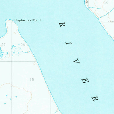 United States Geological Survey Wainwright B-2, AK (1955, 63360-Scale) digital map