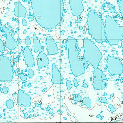 United States Geological Survey Wainwright B-3, AK (1955, 63360-Scale) digital map