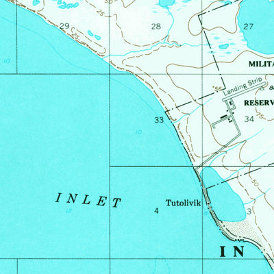 United States Geological Survey Wainwright C-2, AK (1955, 63360-Scale) digital map