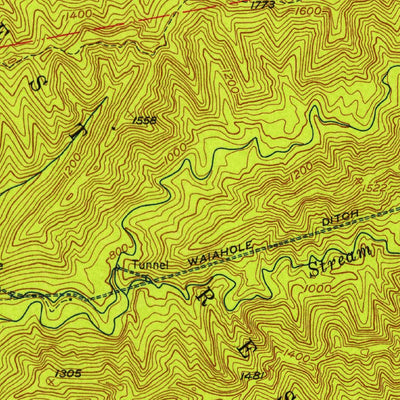 United States Geological Survey Waipahu, HI (1954, 24000-Scale) digital map