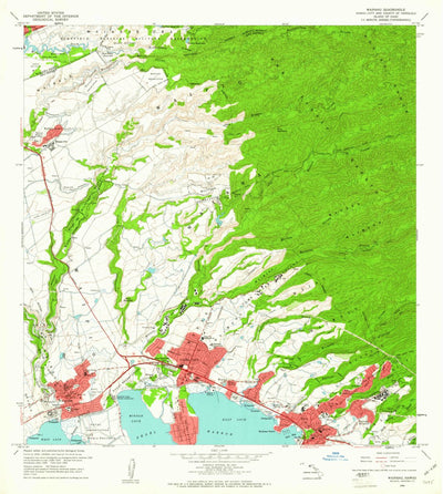 United States Geological Survey Waipahu, HI (1959, 24000-Scale) digital map
