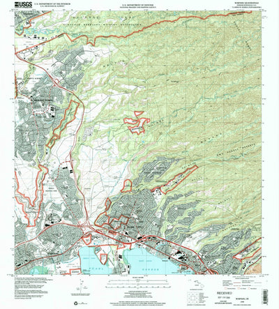 United States Geological Survey Waipahu, HI (1998, 24000-Scale) digital map