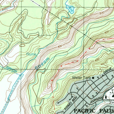 United States Geological Survey Waipahu, HI (1998, 24000-Scale) digital map