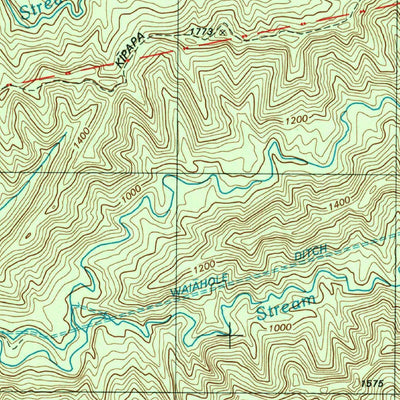 United States Geological Survey Waipahu, HI (1998, 24000-Scale) digital map