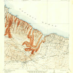 United States Geological Survey Waipio, HI (1916, 62500-Scale) digital map
