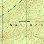 United States Geological Survey Waiteville, WV-VA (1998, 24000-Scale) digital map