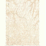 United States Geological Survey Waitsburg NW, WA (1967, 24000-Scale) digital map