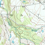 United States Geological Survey Waitsfield, VT (1997, 24000-Scale) digital map