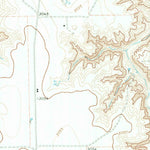 United States Geological Survey Waka SW, TX (1962, 24000-Scale) digital map