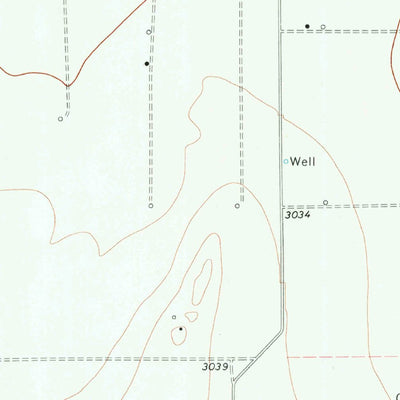 United States Geological Survey Waka, TX (1973, 24000-Scale) digital map