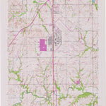 United States Geological Survey Wakarusa, KS (1955, 24000-Scale) digital map