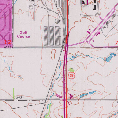 United States Geological Survey Wakarusa, KS (1955, 24000-Scale) digital map