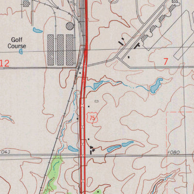 United States Geological Survey Wakarusa, KS (1983, 24000-Scale) digital map