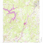 United States Geological Survey Wake Forest, NC (1967, 24000-Scale) digital map