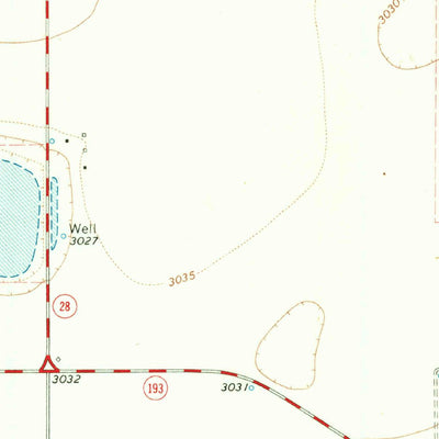United States Geological Survey Wake, TX (1965, 24000-Scale) digital map