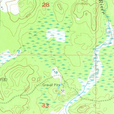 United States Geological Survey Wakefield, MI (1955, 24000-Scale) digital map