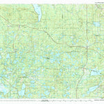 United States Geological Survey Wakefield, MI-WI (1990, 100000-Scale) digital map
