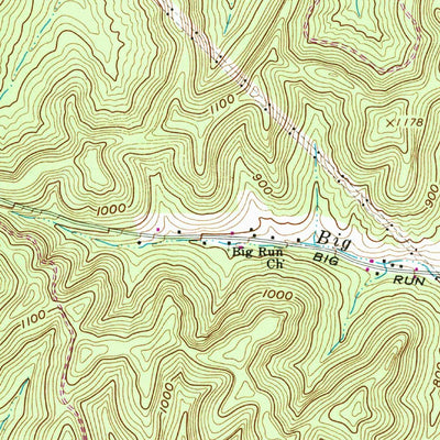 United States Geological Survey Wakefield, OH (1961, 24000-Scale) digital map