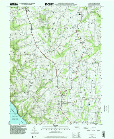 United States Geological Survey Wakefield, PA (1999, 24000-Scale) digital map