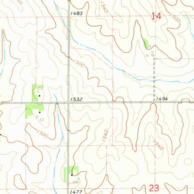 United States Geological Survey Wakefield SW, NE (1967, 24000-Scale) digital map