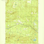 United States Geological Survey Wakeley Lake, MI (1951, 24000-Scale) digital map