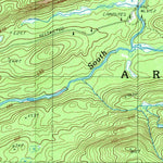 United States Geological Survey Wakely Mountain, NY (1990, 25000-Scale) digital map