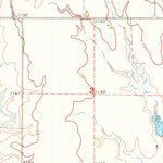 United States Geological Survey Wakita NE, OK-KS (1968, 24000-Scale) digital map