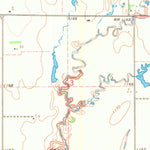 United States Geological Survey Wakita, OK-KS (1968, 24000-Scale) digital map
