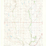 United States Geological Survey Wakita SE, OK (1968, 24000-Scale) digital map