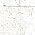 United States Geological Survey Wakita SE, OK (2022, 24000-Scale) digital map