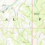United States Geological Survey Wakley Peak, ID (1968, 24000-Scale) digital map