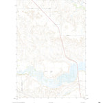 United States Geological Survey Wakpala NW, SD (2021, 24000-Scale) digital map