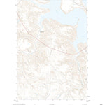 United States Geological Survey Wakpala SE, SD (2021, 24000-Scale) digital map