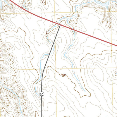 United States Geological Survey Wakpala SE, SD (2021, 24000-Scale) digital map